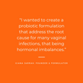 With Harmony Vaginal Probiotic