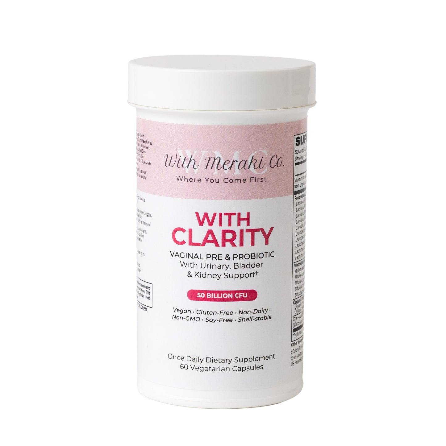 With Clarity Vaginal Probiotic