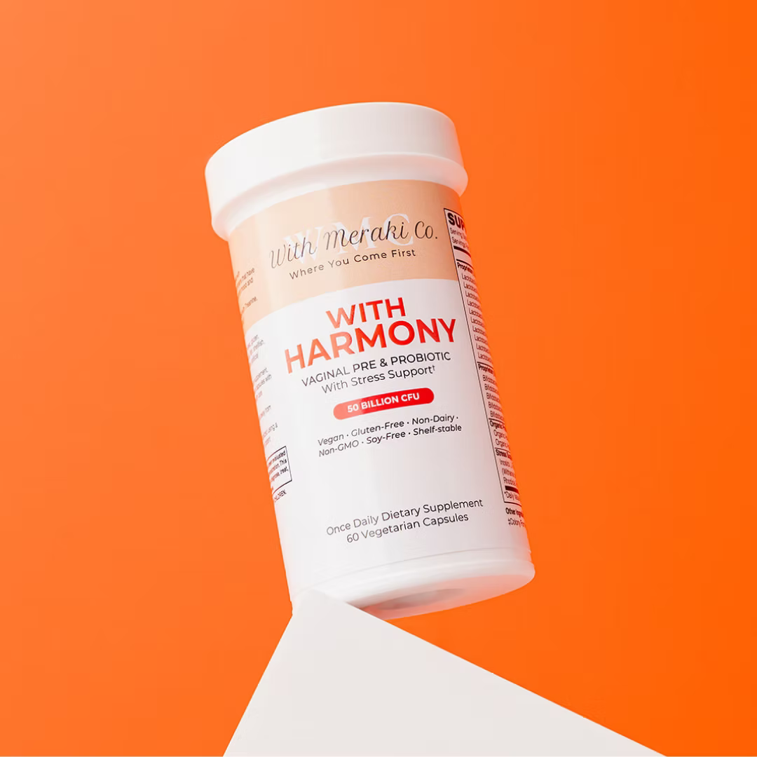 With Harmony Vaginal Probiotic