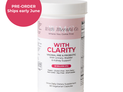 PRE-ORDER With Clarity Vaginal Probiotic