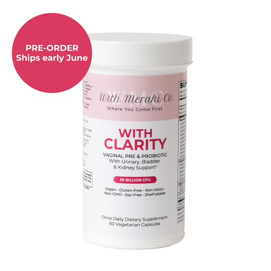 PRE-ORDER With Clarity Vaginal Probiotic